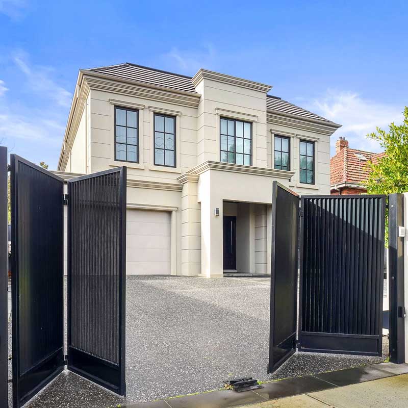 residential bi-fold gate